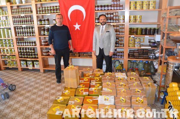 polis ve askere bal desteği