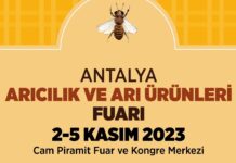 2023 yili antalya aricilik fuari