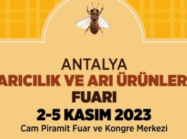 2023 yili antalya aricilik fuari